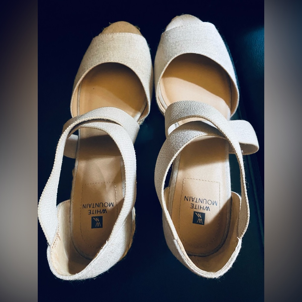Women’s espadrilles shoe with low heel - Picture 4 of 7